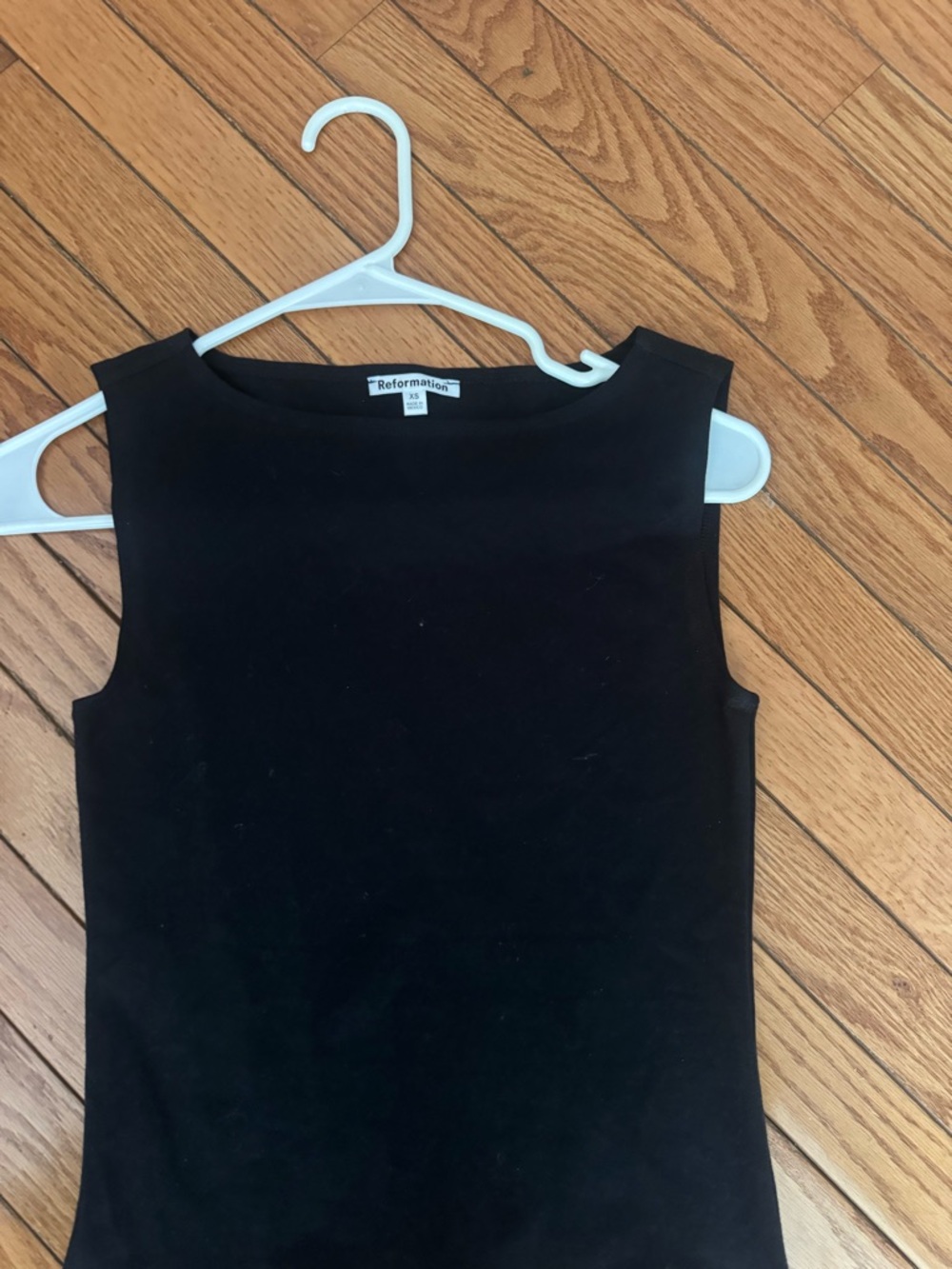 Reformation boat neck tank top